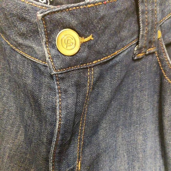 Lane Bryant Womens Dark Wash Straight Leg Jeans Size 14 Tall - Picture 4 of 10